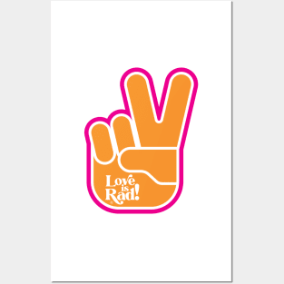 Love is Rad! | Peace Sign Posters and Art